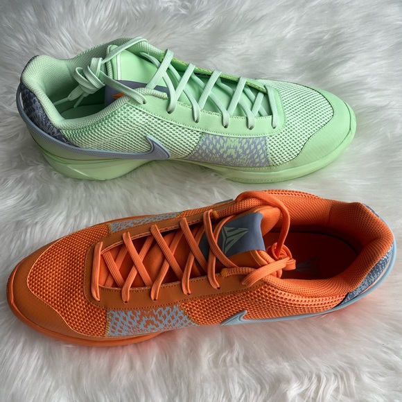 🆕 Nike Ja 1 Mismatched Men's Basketball Shoes Multicolor Size 18 Low Top - Picture 2 of 13